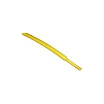 gaine thermoretractable - Barre 1.22 M diamètre 3.2/1.6 mm jaune