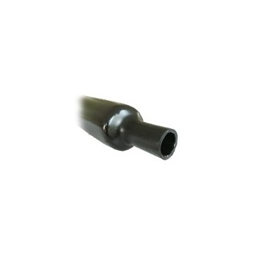 gaine thermoretractable - Barre 1 M diamètre 12/3 mm noir