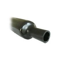 gaine thermoretractable - Barre 1 M diamètre 19/6 mm noir