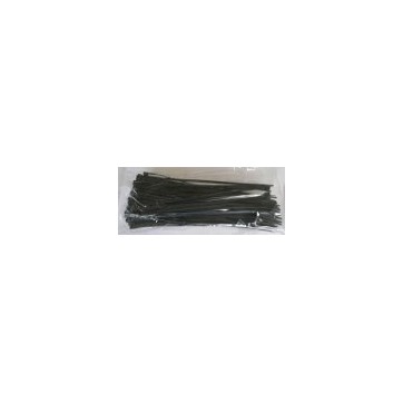 Collier d'installation 9x500 mm noir double tête sachet 100 pcs