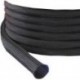 gaine tressee extensible Ø18/28 mm noire