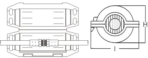 boite jonction coaxial cable étanche