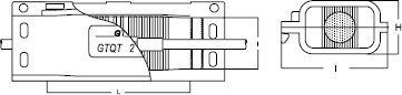 boite jonction étanche connecteur coaxial